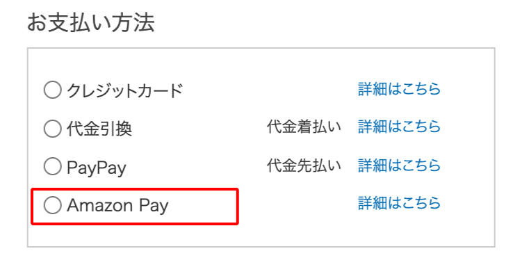 在选择支付方法的时候，选择Amazon Pay。